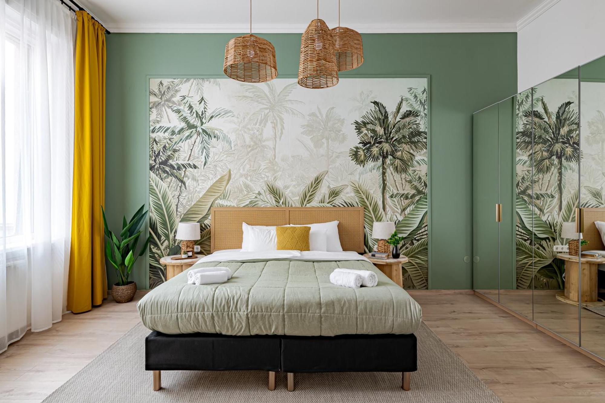 Jungle Aesthetics Downtown Apartman Aircon And Garage Parking Budapest Extérieur photo