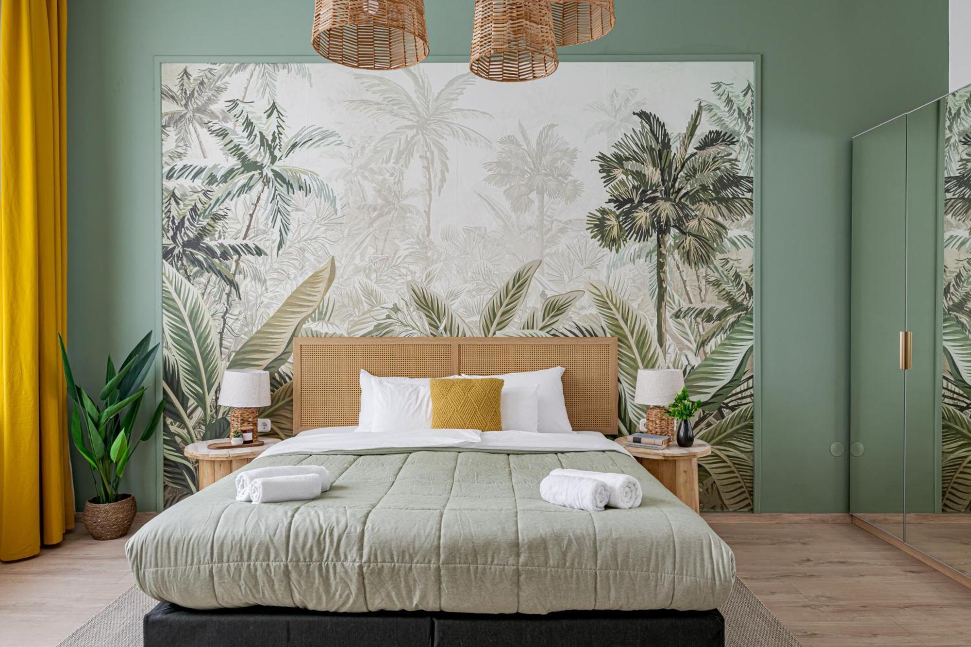 Jungle Aesthetics Downtown Apartman Aircon And Garage Parking Budapest Extérieur photo
