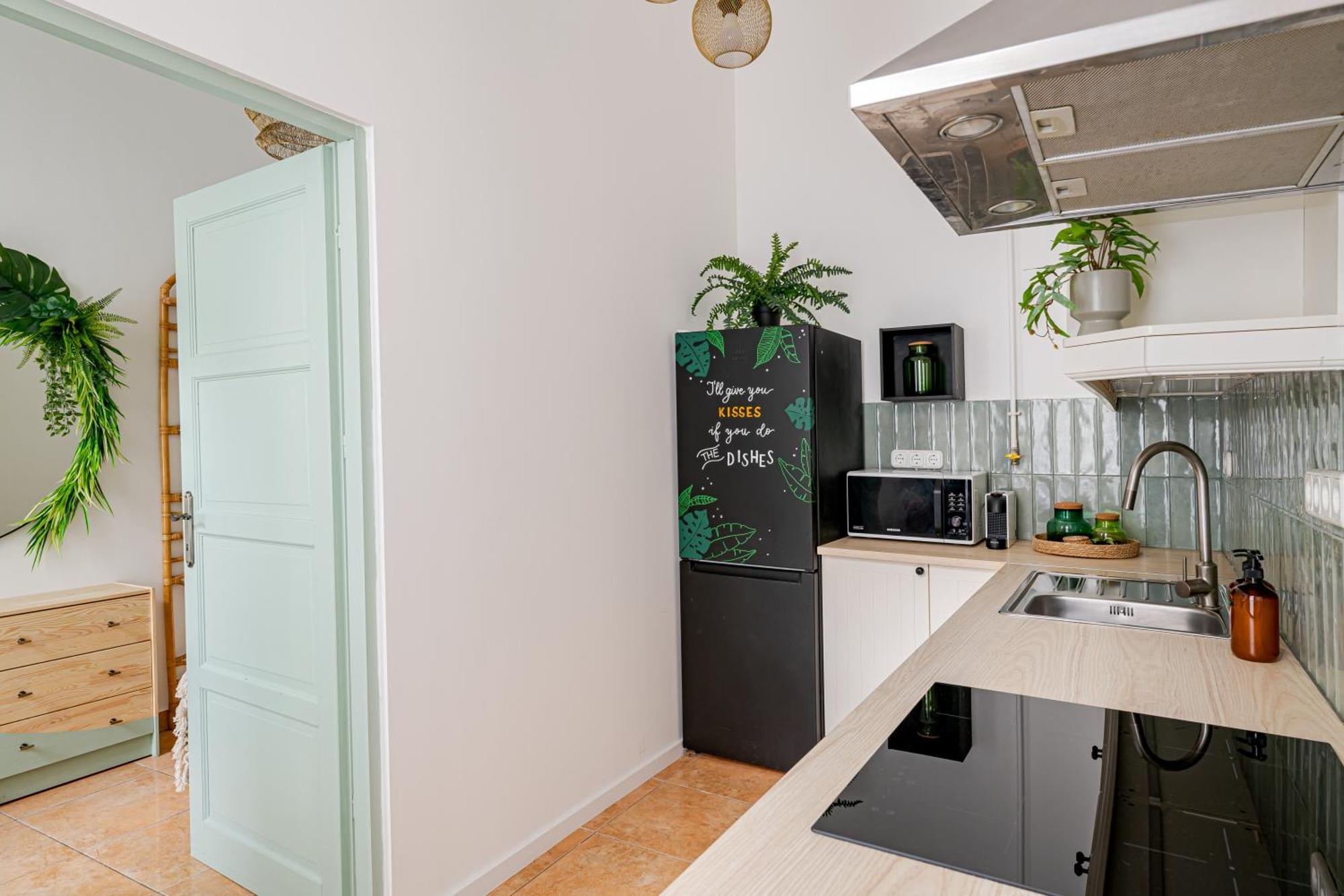 Jungle Aesthetics Downtown Apartman Aircon And Garage Parking Budapest Extérieur photo